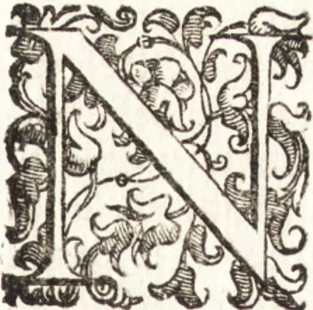 An illustration from Notizie de' professori del disegno da Cimabue in qua : per le quali si dimostra come, e per chi le bell' arti di pittura, scultura, e architettura lasciata la rozzezza delle maniere greca, e gottica, si siano in questi secoli ridotte all' antica loro perfezione, 1681, leaf 364