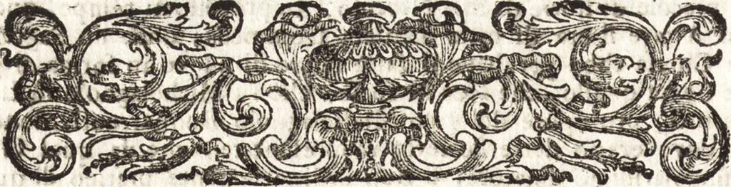 An illustration from Notizie de' professori del disegno da Cimabue in qua : per le quali si dimostra come, e per chi le bell' arti di pittura, scultura, e architettura lasciata la rozzezza delle maniere greca, e gottica, si siano in questi secoli ridotte all' antica loro perfezione, 1681, leaf 379
