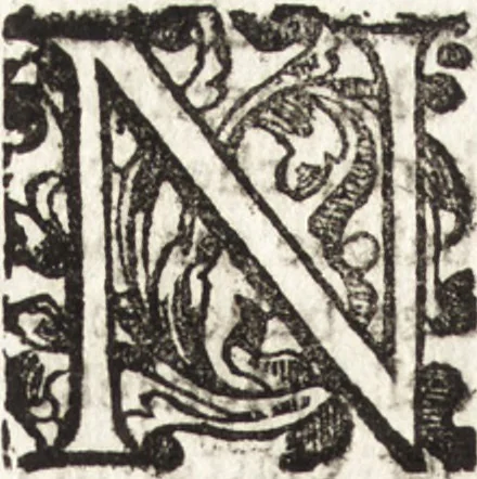An illustration from Notizie de' professori del disegno da Cimabue in qua : per le quali si dimostra come, e per chi le bell' arti di pittura, scultura, e architettura lasciata la rozzezza delle maniere greca, e gottica, si siano in questi secoli ridotte all' antica loro perfezione, 1681, leaf 383