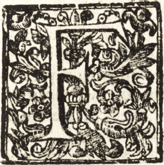 An illustration from Notizie de' professori del disegno da Cimabue in qua : per le quali si dimostra come, e per chi le bell' arti di pittura, scultura, e architettura lasciata la rozzezza delle maniere greca, e gottica, si siano in questi secoli ridotte all' antica loro perfezione, 1681, leaf 394