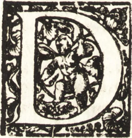 An illustration from Notizie de' professori del disegno da Cimabue in qua : per le quali si dimostra come, e per chi le bell' arti di pittura, scultura, e architettura lasciata la rozzezza delle maniere greca, e gottica, si siano in questi secoli ridotte all' antica loro perfezione, 1681, leaf 403