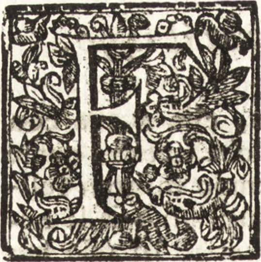 An illustration from Notizie de' professori del disegno da Cimabue in qua : per le quali si dimostra come, e per chi le bell' arti di pittura, scultura, e architettura lasciata la rozzezza delle maniere greca, e gottica, si siano in questi secoli ridotte all' antica loro perfezione, 1681, leaf 411
