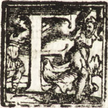 An illustration from Notizie de' professori del disegno da Cimabue in qua : per le quali si dimostra come, e per chi le bell' arti di pittura, scultura, e architettura lasciata la rozzezza delle maniere greca, e gottica, si siano in questi secoli ridotte all' antica loro perfezione, 1681, leaf 444
