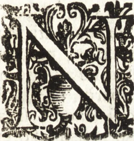 An illustration from Notizie de' professori del disegno da Cimabue in qua : per le quali si dimostra come, e per chi le bell' arti di pittura, scultura, e architettura lasciata la rozzezza delle maniere greca, e gottica, si siano in questi secoli ridotte all' antica loro perfezione, 1681, leaf 375