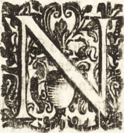 An illustration from Notizie de' professori del disegno da Cimabue in qua : per le quali si dimostra come, e per chi le bell' arti di pittura, scultura, e architettura lasciata la rozzezza delle maniere greca, e gottica, si siano in questi secoli ridotte all' antica loro perfezione, 1681, leaf 402