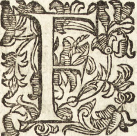 An illustration from Notizie de' professori del disegno da Cimabue in qua : per le quali si dimostra come, e per chi le bell' arti di pittura, scultura, e architettura lasciata la rozzezza delle maniere greca, e gottica, si siano in questi secoli ridotte all' antica loro perfezione, 1681, leaf 425