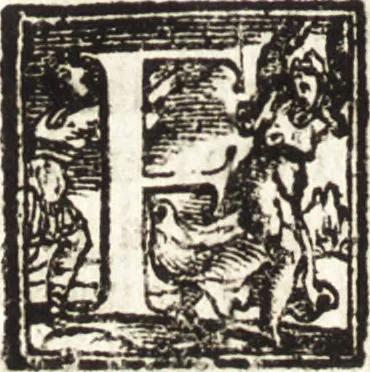 An illustration from Notizie de' professori del disegno da Cimabue in qua : per le quali si dimostra come, e per chi le bell' arti di pittura, scultura, e architettura lasciata la rozzezza delle maniere greca, e gottica, si siano in questi secoli ridotte all' antica loro perfezione, 1681, leaf 377
