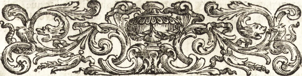 An illustration from Notizie de' professori del disegno da Cimabue in qua : per le quali si dimostra come, e per chi le bell' arti di pittura, scultura, e architettura lasciata la rozzezza delle maniere greca, e gottica, si siano in questi secoli ridotte all' antica loro perfezione, 1681, leaf 388