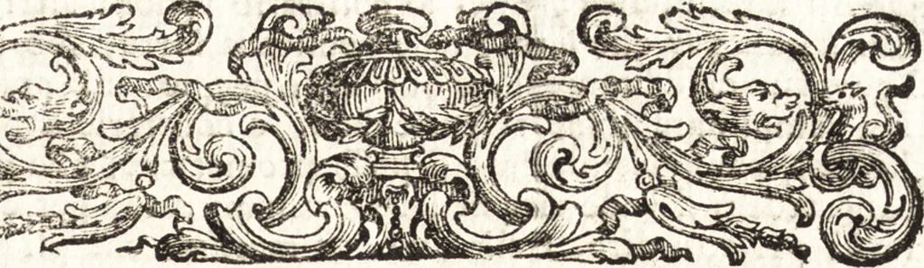 An illustration from Notizie de' professori del disegno da Cimabue in qua : per le quali si dimostra come, e per chi le bell' arti di pittura, scultura, e architettura lasciata la rozzezza delle maniere greca, e gottica, si siano in questi secoli ridotte all' antica loro perfezione, 1681, leaf 612