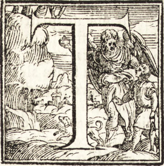 An illustration from Notizie de' professori del disegno da Cimabue in qua : per le quali si dimostra come, e per chi le bell' arti di pittura, scultura, e architettura lasciata la rozzezza delle maniere greca, e gottica, si siano in questi secoli ridotte all' antica loro perfezione, 1681, leaf 612