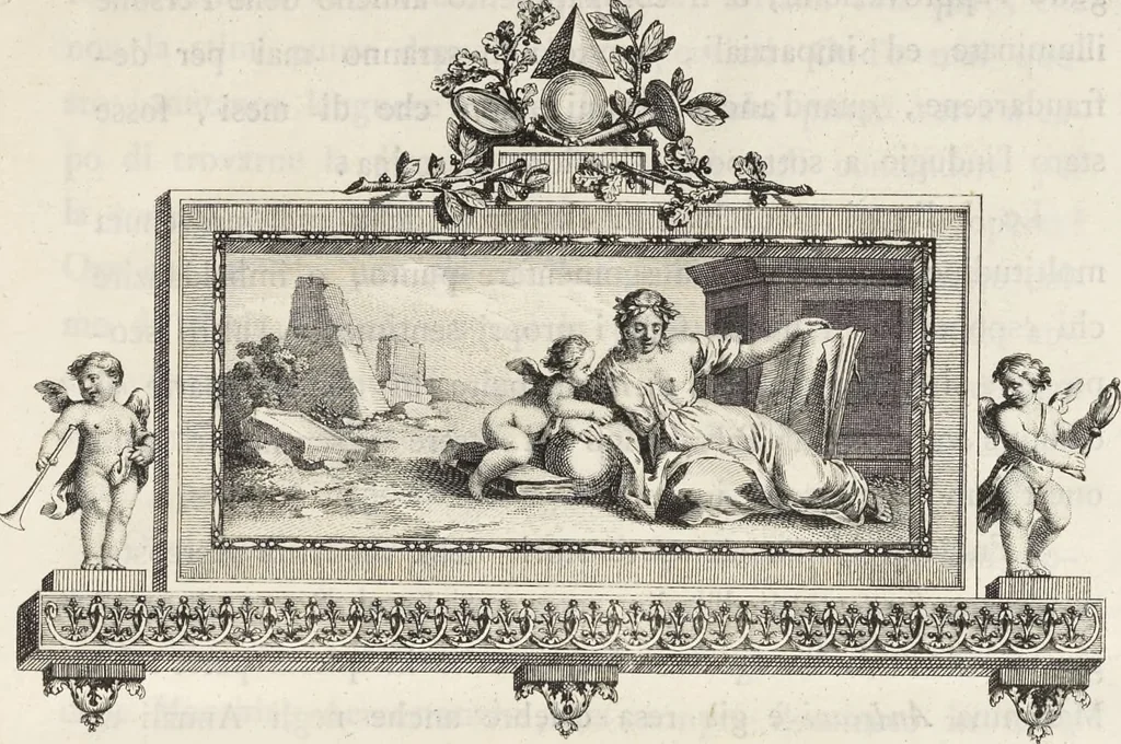 An illustration from Opuscoli di Agostino Gerli, 1785, leaf 10