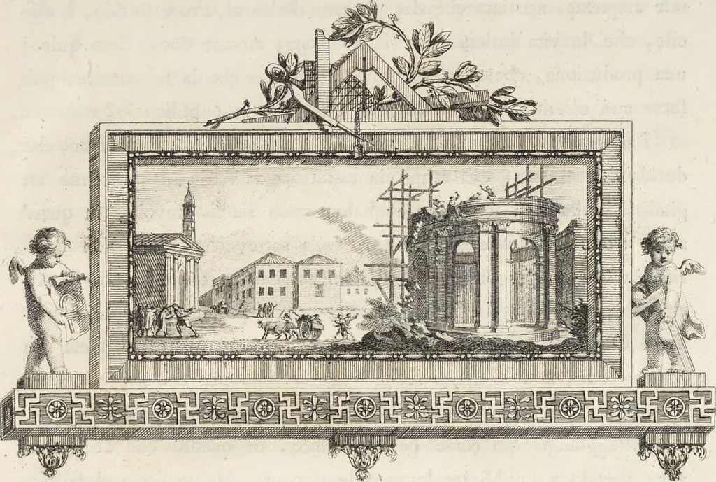 An illustration from Opuscoli di Agostino Gerli, 1785, leaf 106