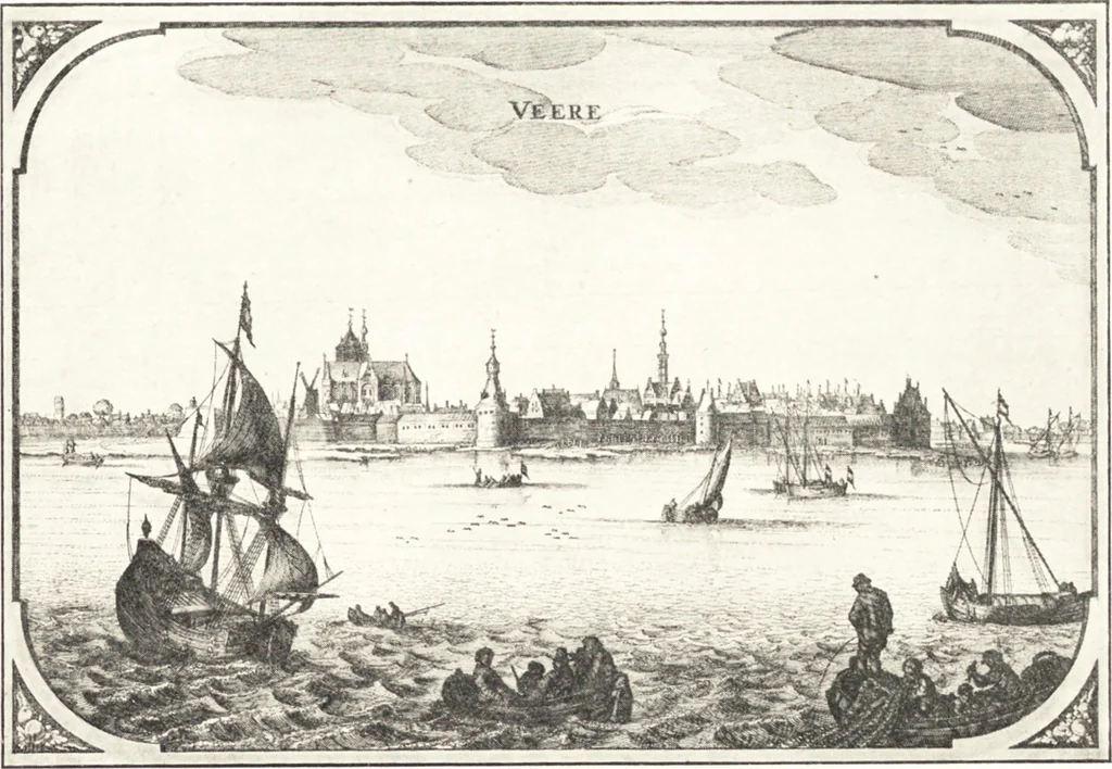 An illustration from Oud-Nederlandsche steden in haar ontstaan, groei en ontwikkeling, 1909, leaf 105