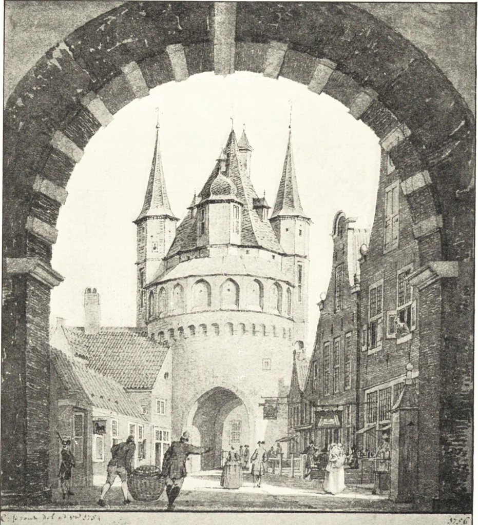 An illustration from Oud-Nederlandsche steden in haar ontstaan, groei en ontwikkeling, 1909, leaf 116