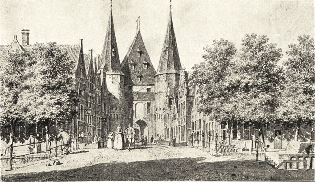 An illustration from Oud-Nederlandsche steden in haar ontstaan, groei en ontwikkeling, 1909, leaf 119