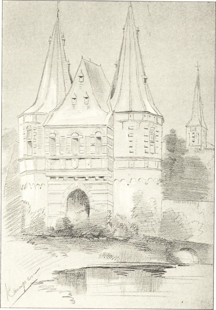 An illustration from Oud-Nederlandsche steden in haar ontstaan, groei en ontwikkeling, 1909, leaf 120