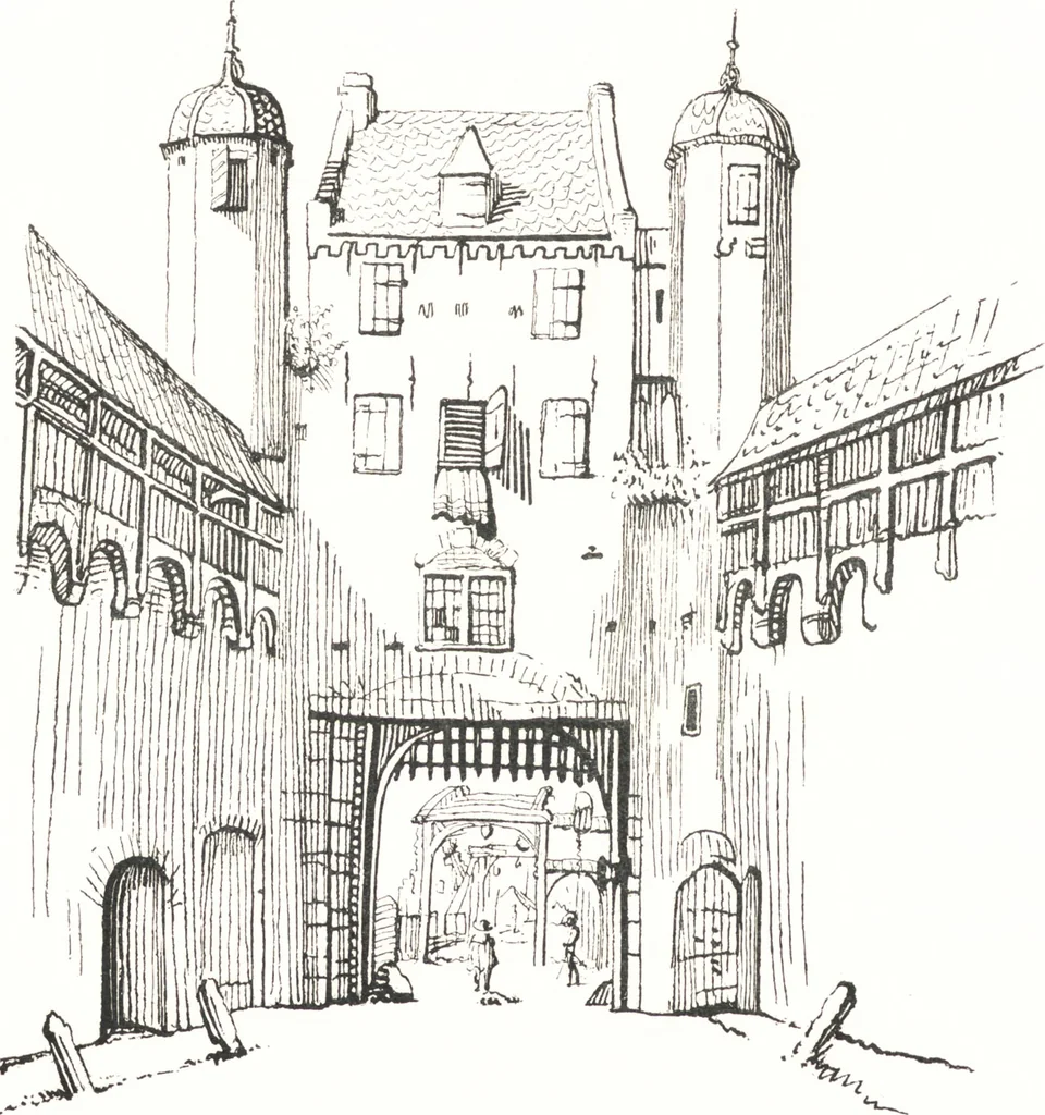 An illustration from Oud-Nederlandsche steden in haar ontstaan, groei en ontwikkeling, 1909, leaf 122