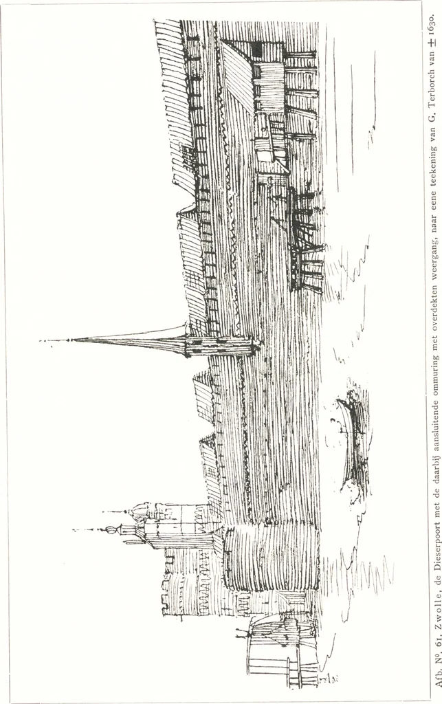 An illustration from Oud-Nederlandsche steden in haar ontstaan, groei en ontwikkeling, 1909, leaf 125