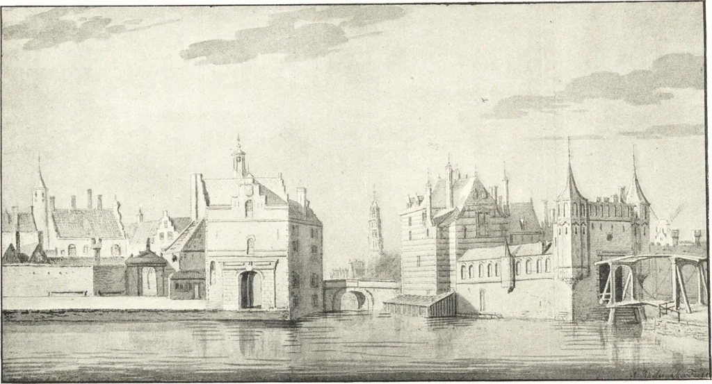 An illustration from Oud-Nederlandsche steden in haar ontstaan, groei en ontwikkeling, 1909, leaf 135