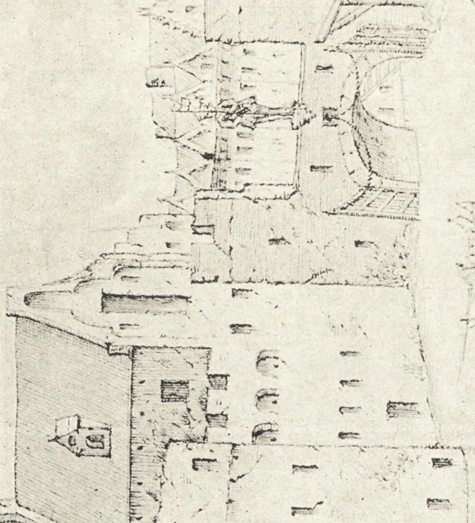 An illustration from Oud-Nederlandsche steden in haar ontstaan, groei en ontwikkeling, 1909, leaf 136