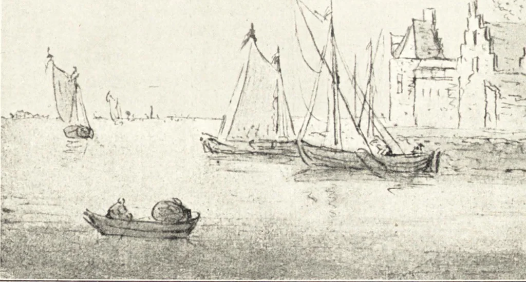 An illustration from Oud-Nederlandsche steden in haar ontstaan, groei en ontwikkeling, 1909, leaf 139