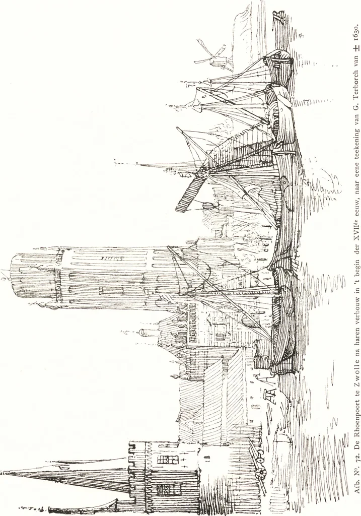 An illustration from Oud-Nederlandsche steden in haar ontstaan, groei en ontwikkeling, 1909, leaf 141
