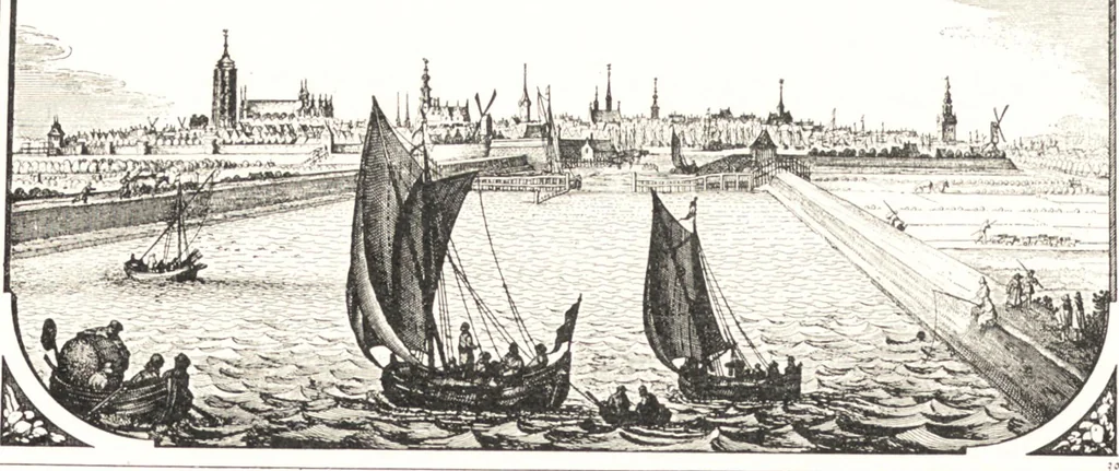 An illustration from Oud-Nederlandsche steden in haar ontstaan, groei en ontwikkeling, 1909, leaf 144