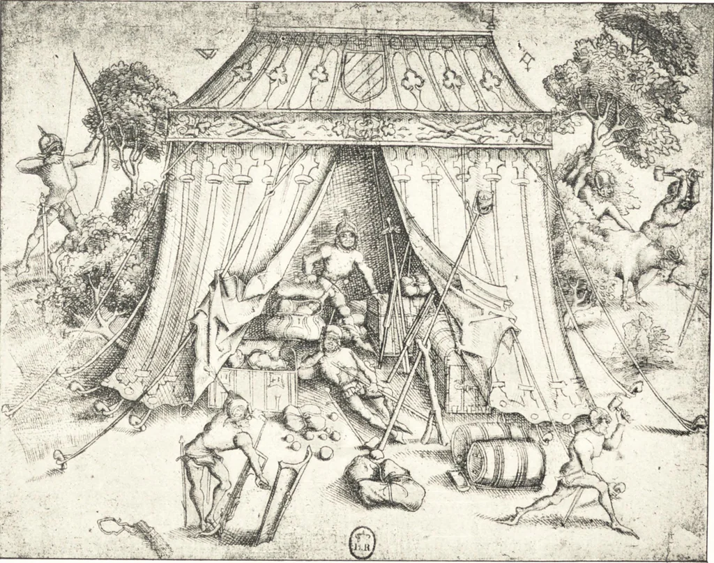 An illustration from Oud-Nederlandsche steden in haar ontstaan, groei en ontwikkeling, 1909, leaf 158