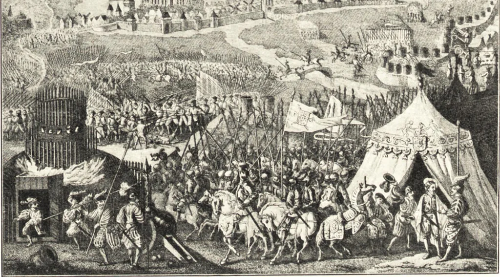 An illustration from Oud-Nederlandsche steden in haar ontstaan, groei en ontwikkeling, 1909, leaf 159