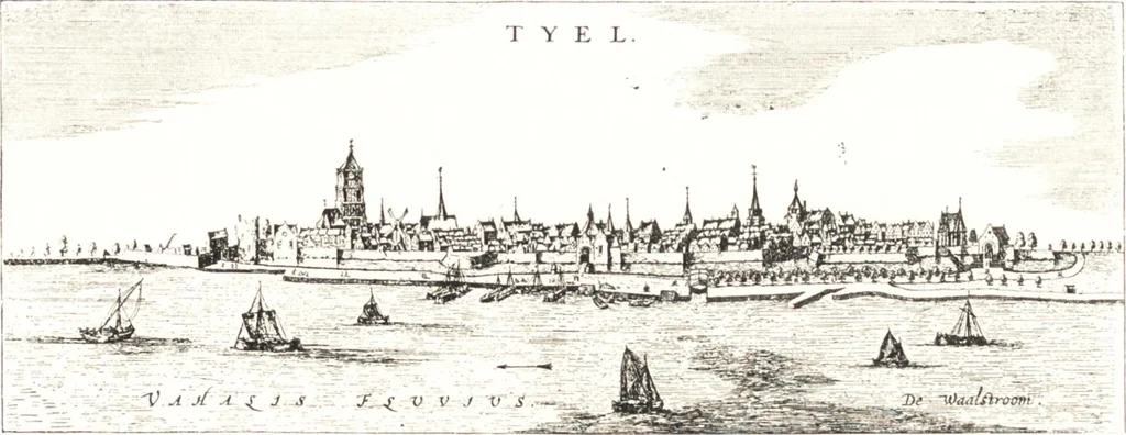 An illustration from Oud-Nederlandsche steden in haar ontstaan, groei en ontwikkeling, 1909, leaf 179