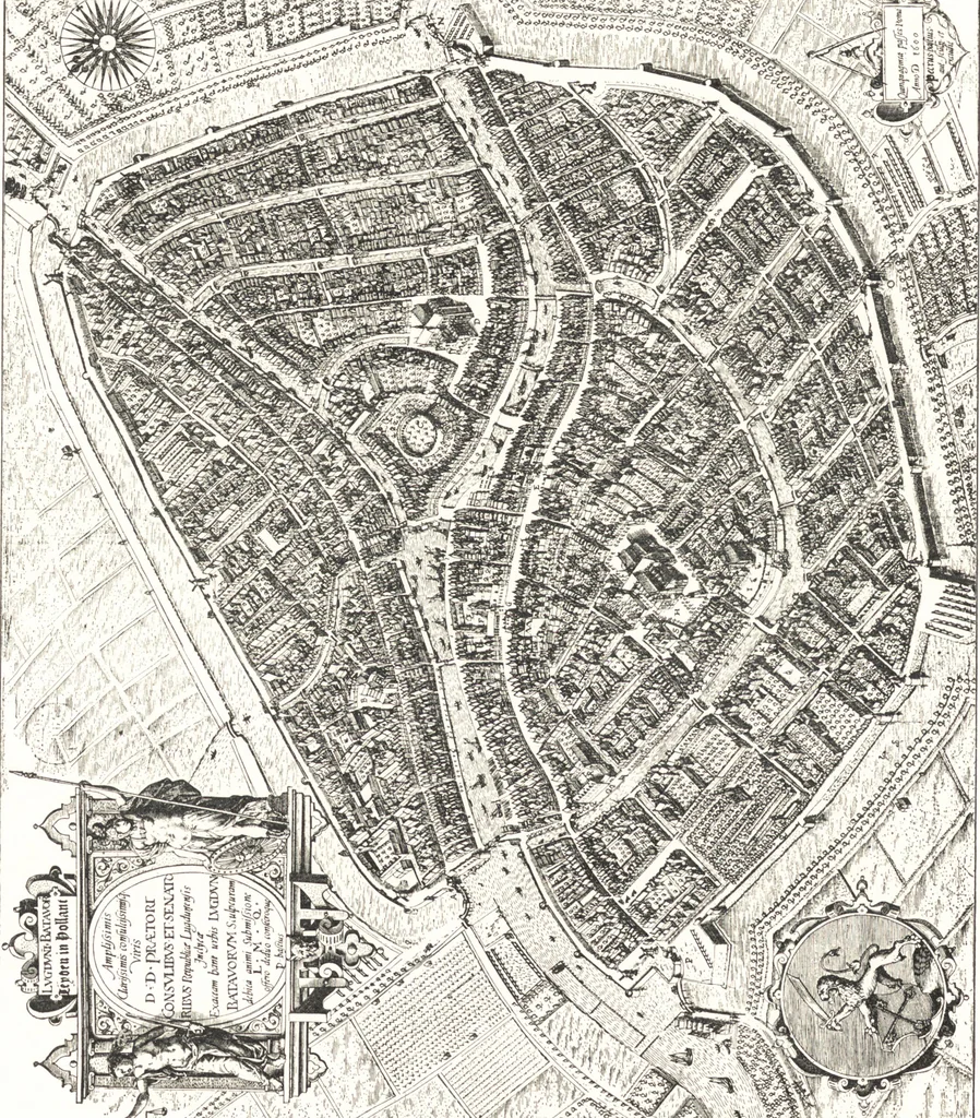 An illustration from Oud-Nederlandsche steden in haar ontstaan, groei en ontwikkeling, 1909, leaf 230