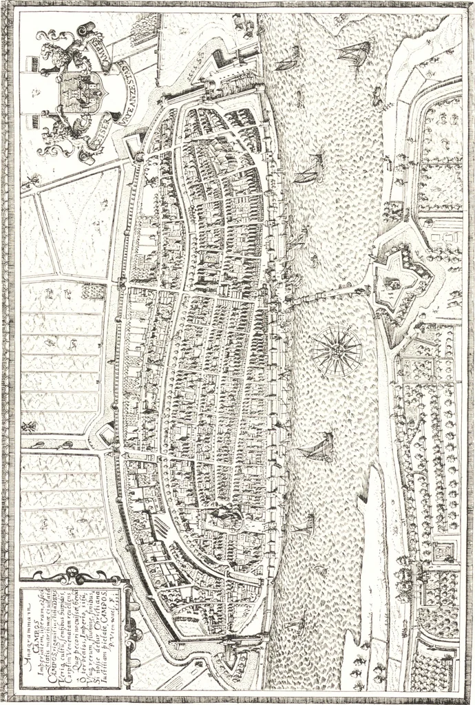 An illustration from Oud-Nederlandsche steden in haar ontstaan, groei en ontwikkeling, 1909, leaf 234