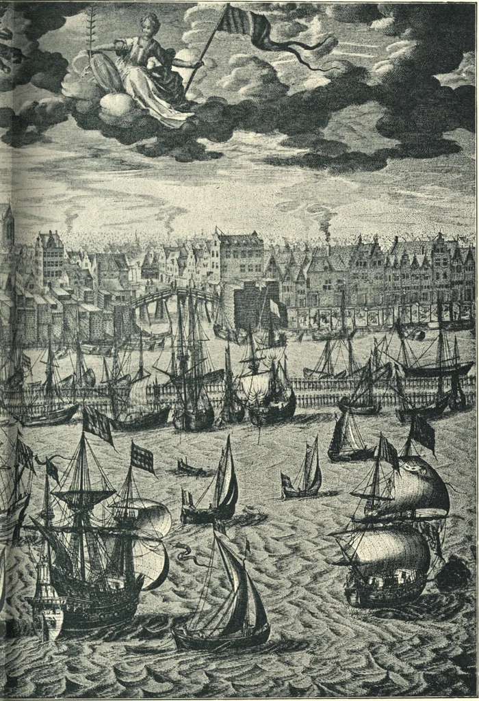 An illustration from Oud-Nederlandsche steden in haar ontstaan, groei en ontwikkeling, 1909, leaf 281