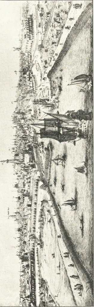 An illustration from Oud-Nederlandsche steden in haar ontstaan, groei en ontwikkeling, 1909, leaf 285