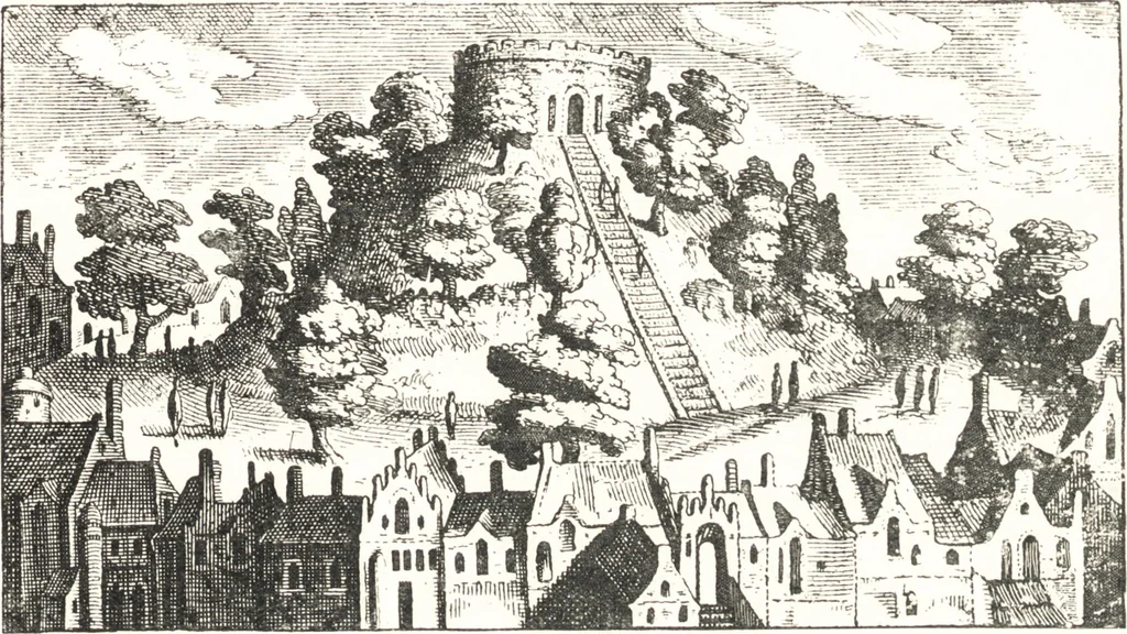 An illustration from Oud-Nederlandsche steden in haar ontstaan, groei en ontwikkeling, 1909, leaf 31