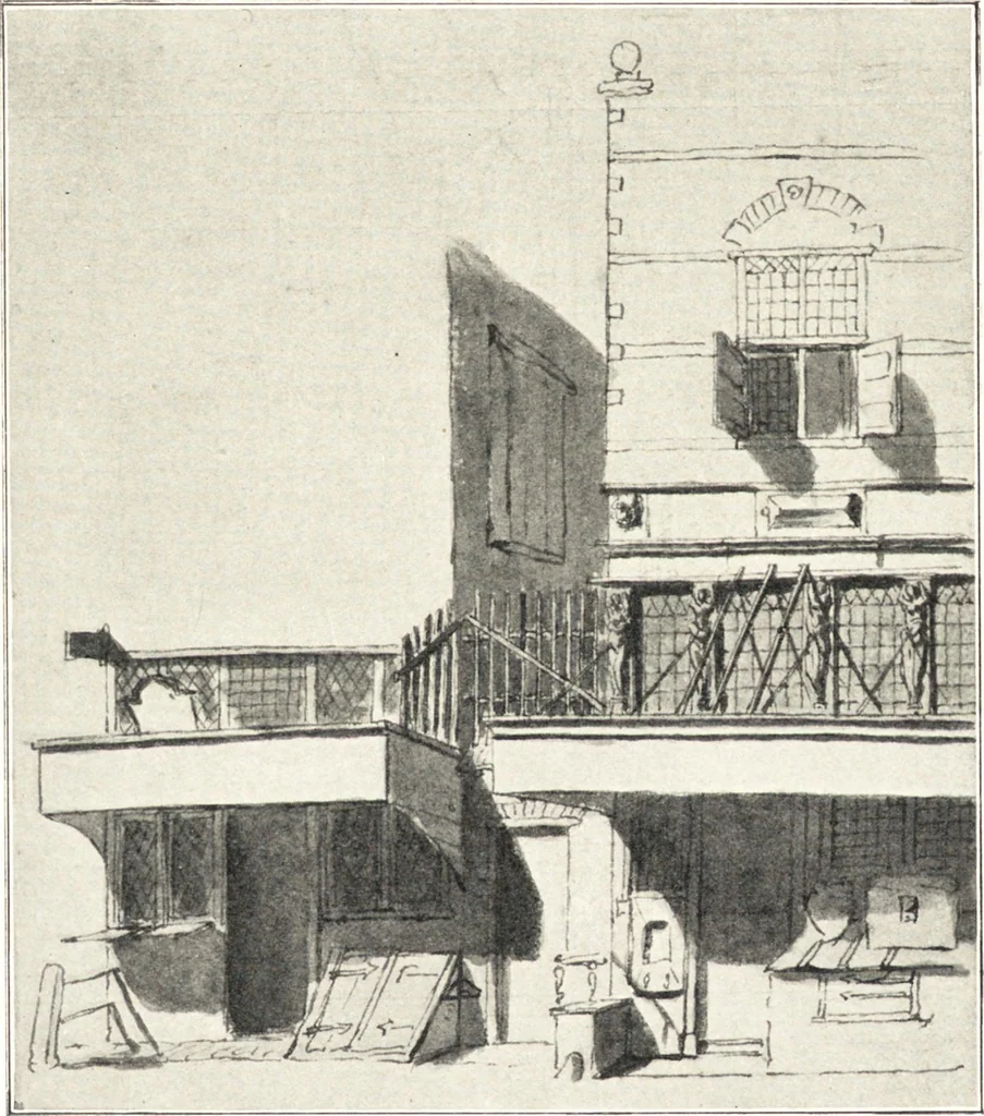 An illustration from Oud-Nederlandsche steden in haar ontstaan, groei en ontwikkeling, 1909, leaf 321