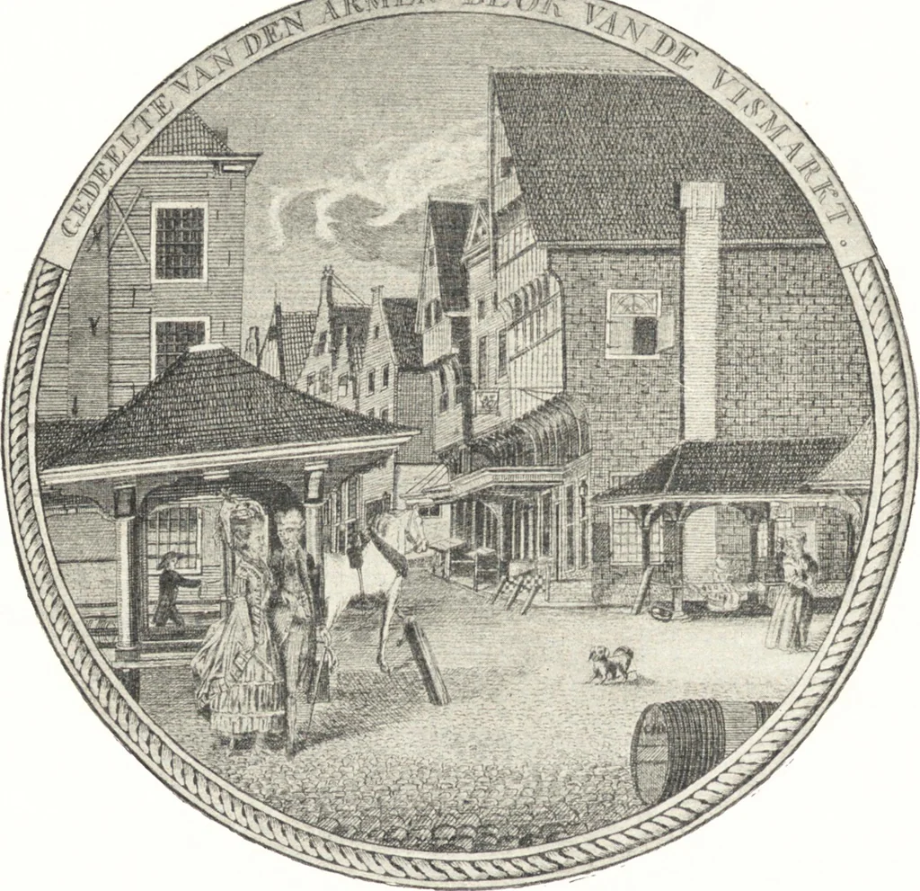 An illustration from Oud-Nederlandsche steden in haar ontstaan, groei en ontwikkeling, 1909, leaf 324