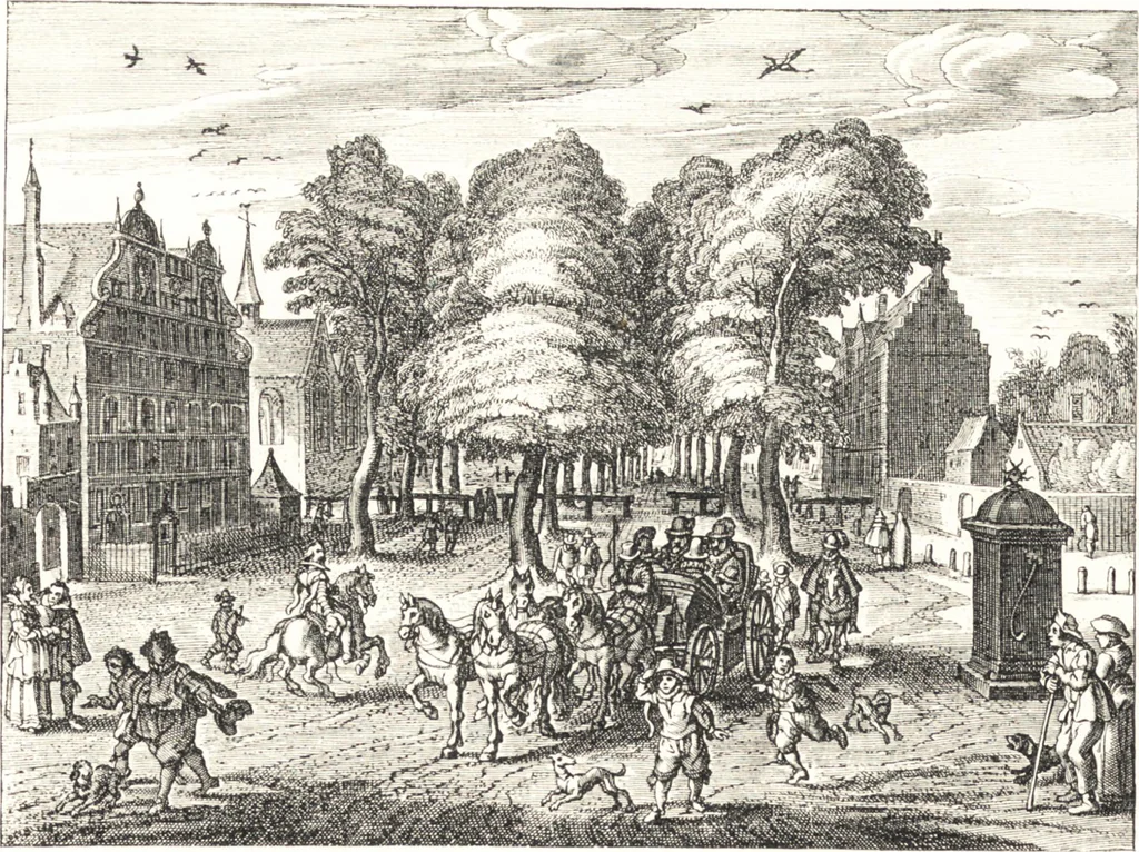 An illustration from Oud-Nederlandsche steden in haar ontstaan, groei en ontwikkeling, 1909, leaf 332