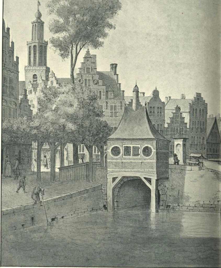 An illustration from Oud-Nederlandsche steden in haar ontstaan, groei en ontwikkeling, 1909, leaf 340