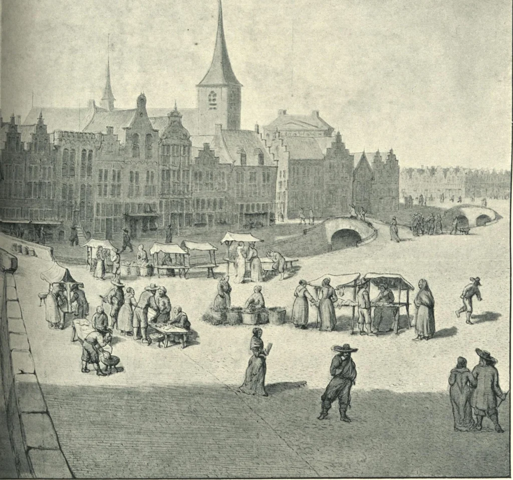 An illustration from Oud-Nederlandsche steden in haar ontstaan, groei en ontwikkeling, 1909, leaf 341