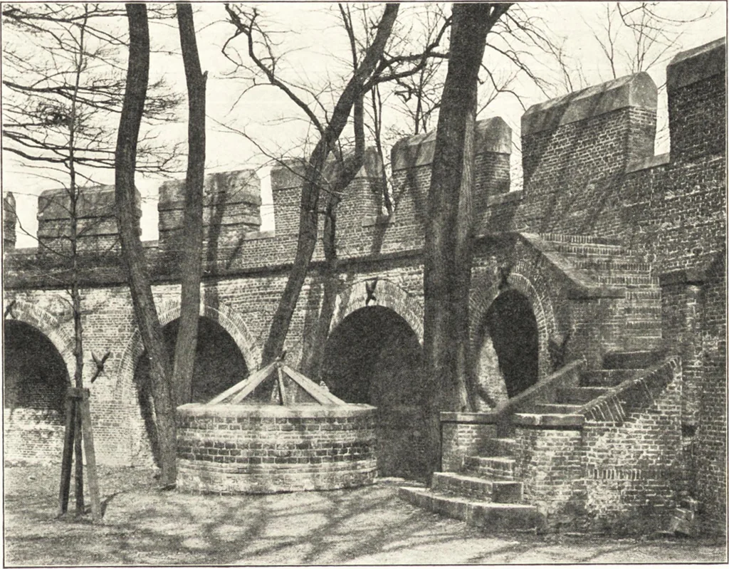 An illustration from Oud-Nederlandsche steden in haar ontstaan, groei en ontwikkeling, 1909, leaf 35