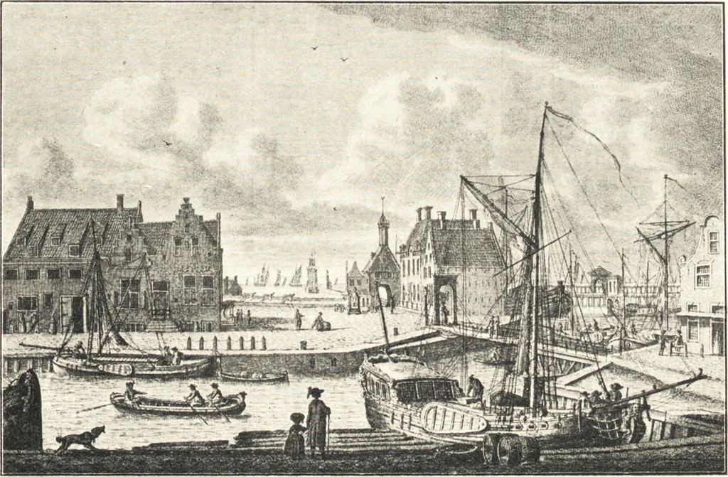 An illustration from Oud-Nederlandsche steden in haar ontstaan, groei en ontwikkeling, 1909, leaf 383