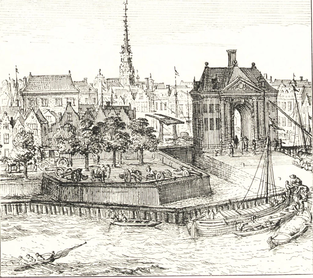An illustration from Oud-Nederlandsche steden in haar ontstaan, groei en ontwikkeling, 1909, leaf 385
