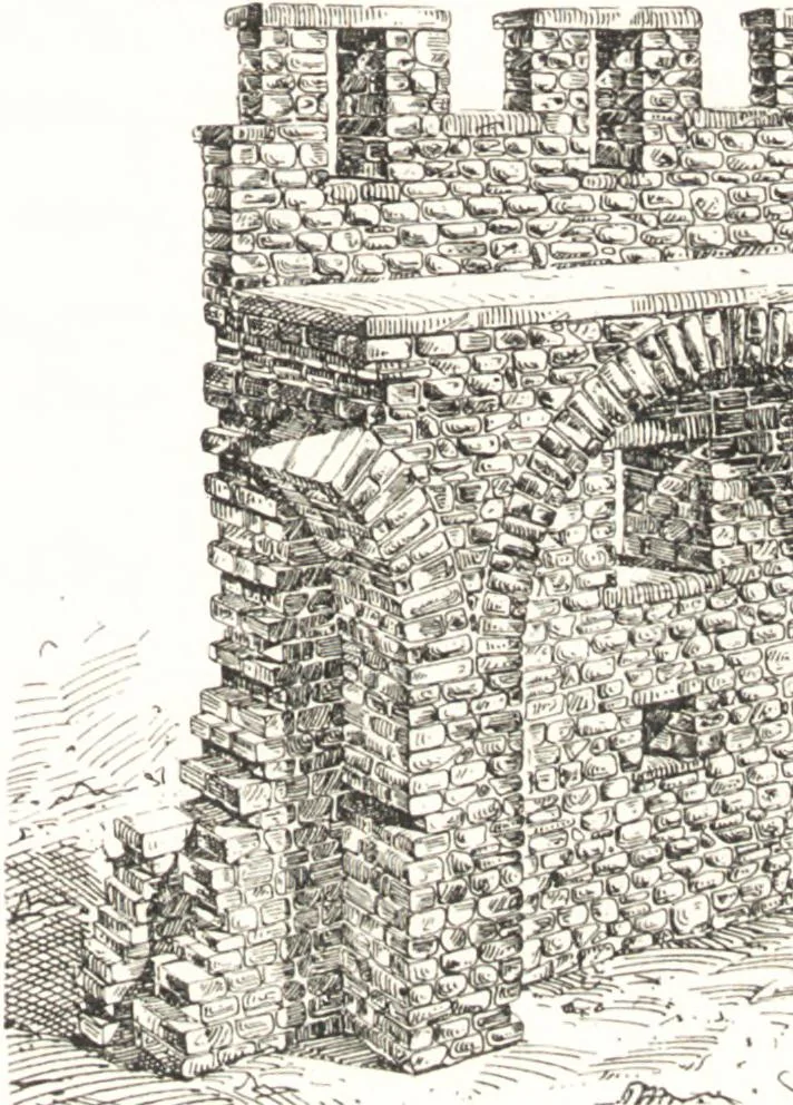An illustration from Oud-Nederlandsche steden in haar ontstaan, groei en ontwikkeling, 1909, leaf 73