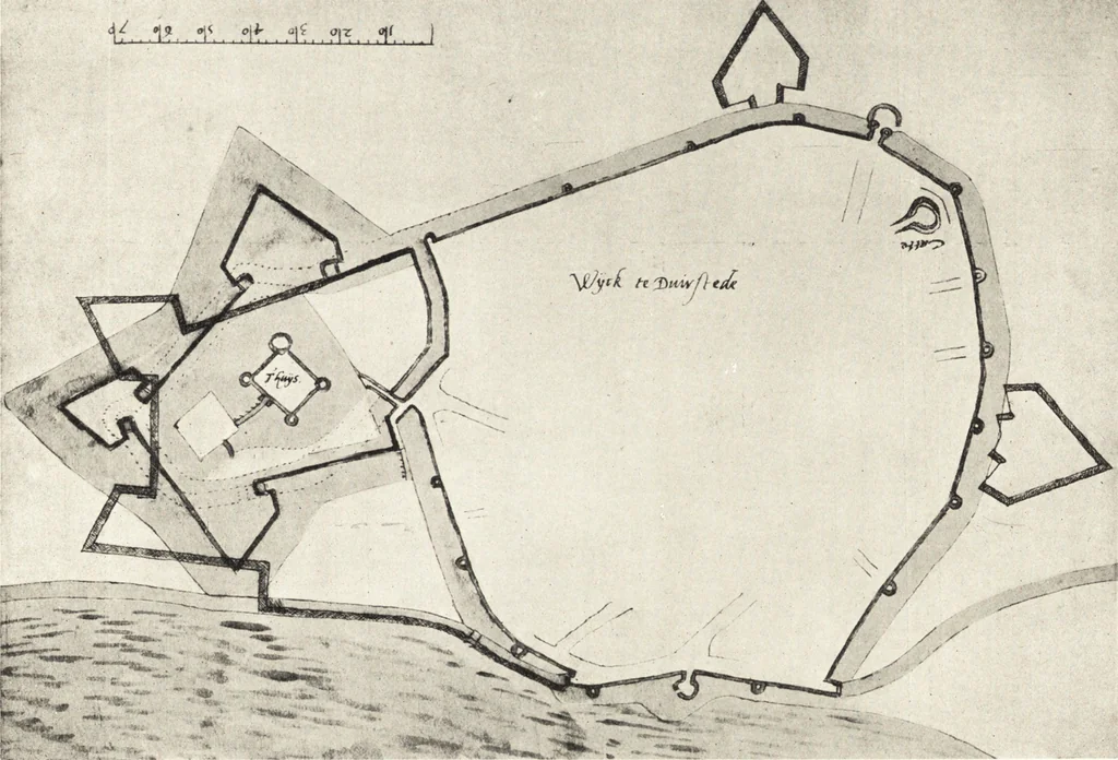 An illustration from Oud-Nederlandsche steden in haar ontstaan, groei en ontwikkeling, 1909, leaf 89