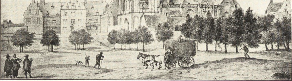 An illustration from Oud-Nederlandsche steden in haar ontstaan, groei en ontwikkeling, 1909, leaf 137