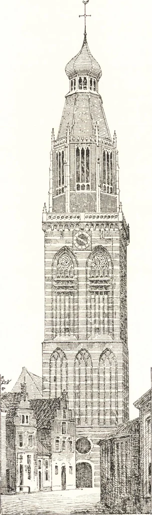 An illustration from Oud-Nederlandsche steden in haar ontstaan, groei en ontwikkeling, 1909, leaf 146