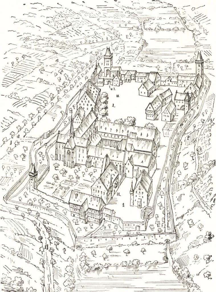 An illustration from Oud-Nederlandsche steden in haar ontstaan, groei en ontwikkeling, 1909, leaf 175