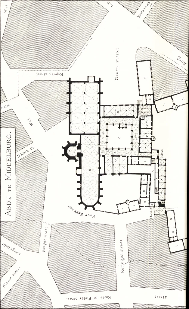 An illustration from Oud-Nederlandsche steden in haar ontstaan, groei en ontwikkeling, 1909, leaf 179