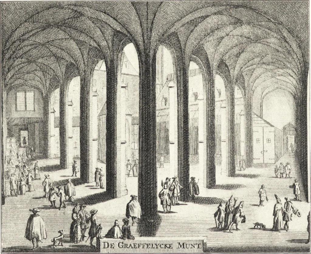 An illustration from Oud-Nederlandsche steden in haar ontstaan, groei en ontwikkeling, 1909, leaf 185